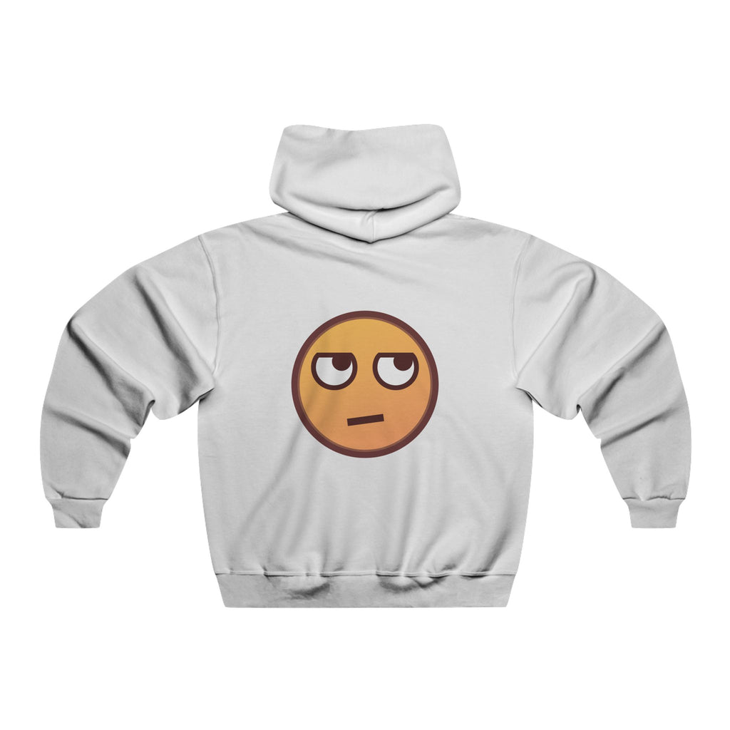 'Please, Touch My Hair' Hoodie — Sarcastic Eye-Roll Emoji Sweatshirt