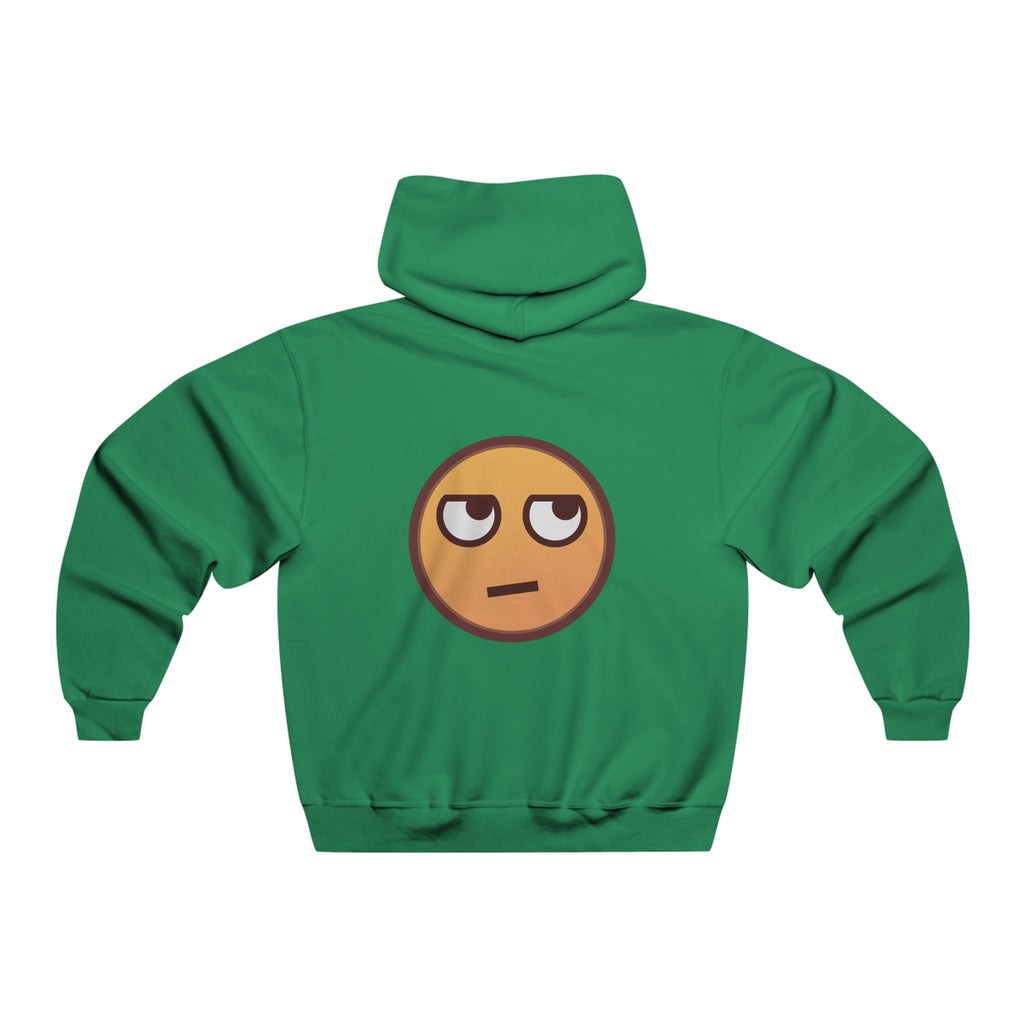 'Please, Touch My Hair' Hoodie — Sarcastic Eye-Roll Emoji Sweatshirt