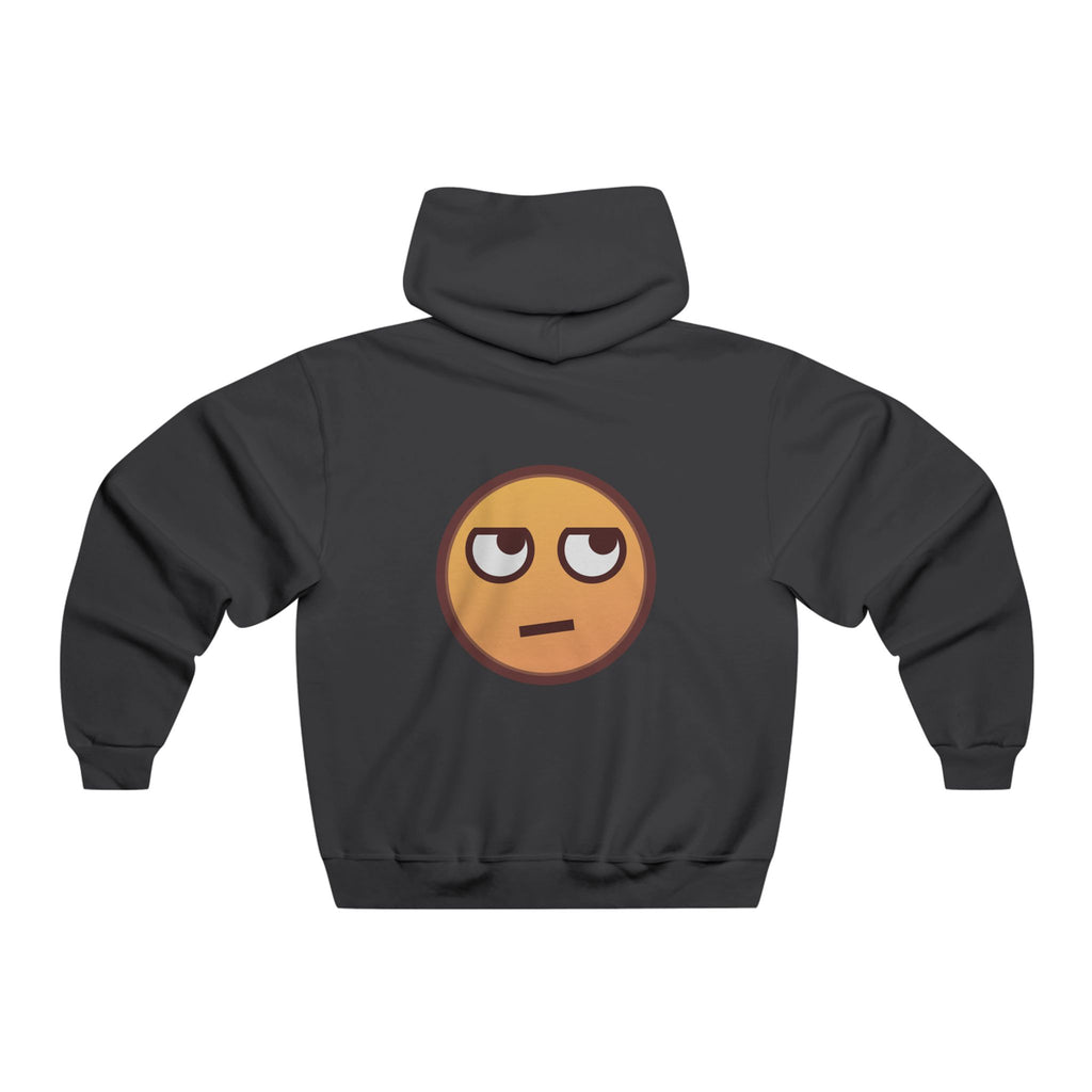 'Please, Touch My Hair' Hoodie — Sarcastic Eye-Roll Emoji Sweatshirt