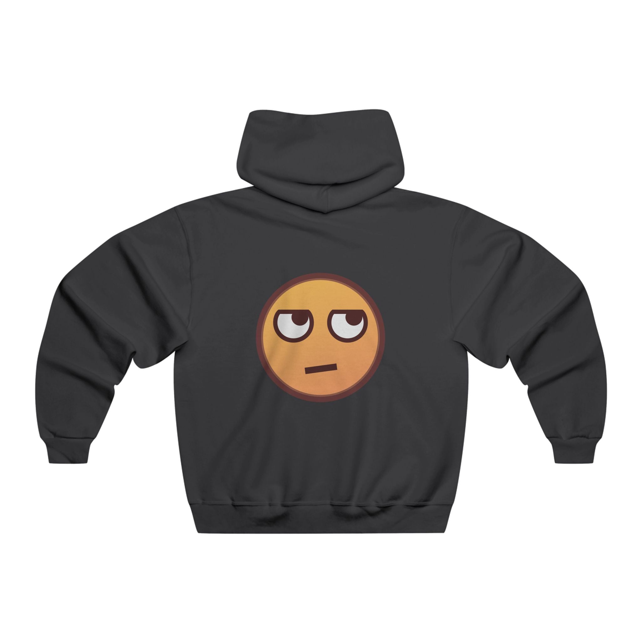 'Please, Touch My Hair' Hoodie — Sarcastic Eye-Roll Emoji Sweatshirt