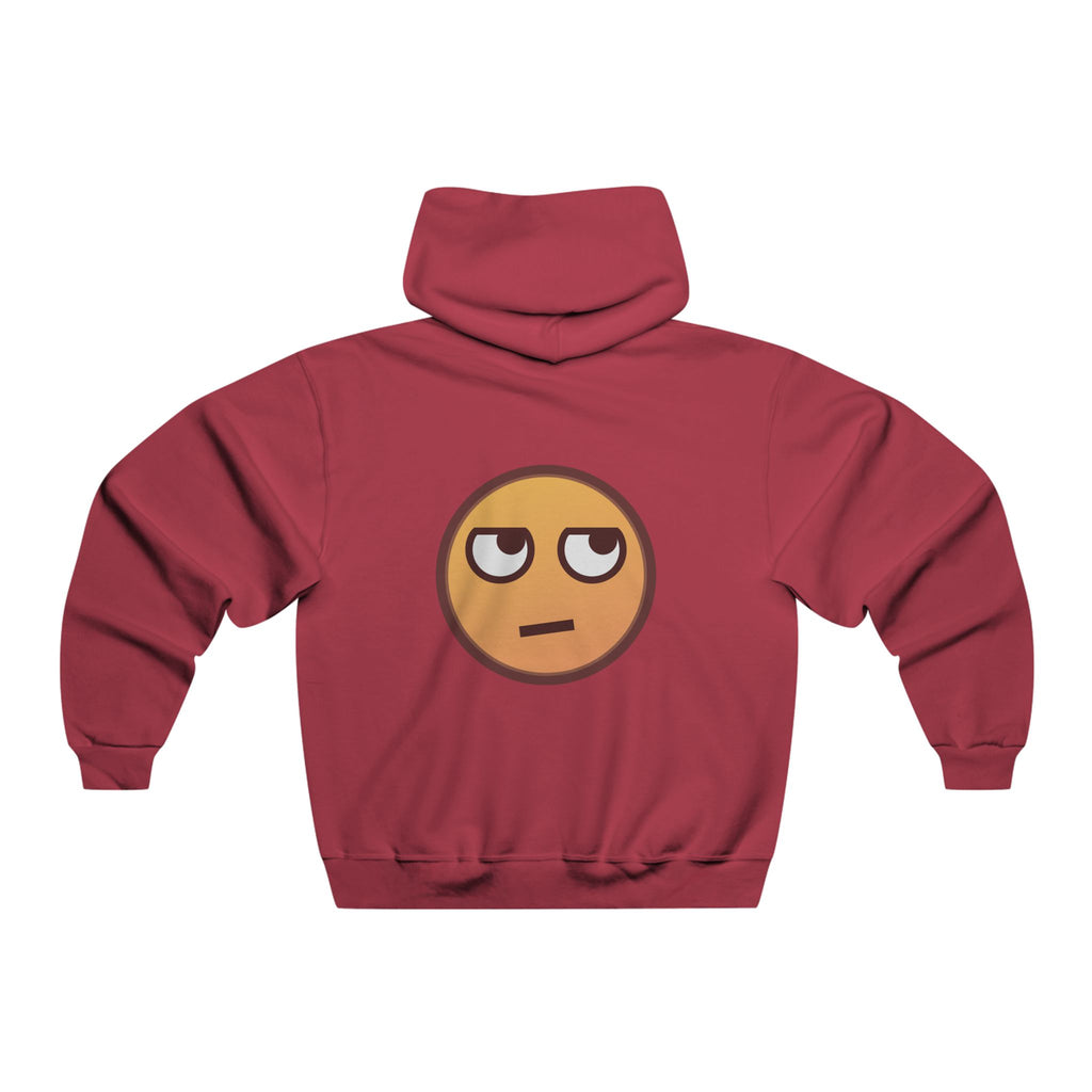 'Please, Touch My Hair' Hoodie — Sarcastic Eye-Roll Emoji Sweatshirt