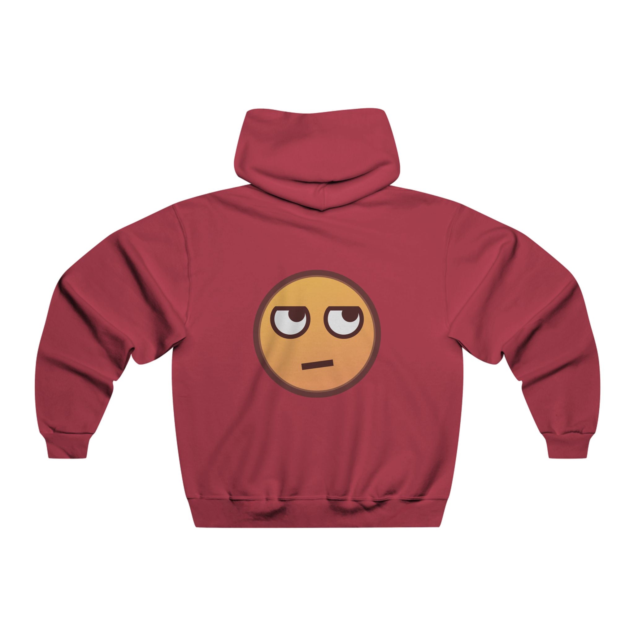 'Please, Touch My Hair' Hoodie — Sarcastic Eye-Roll Emoji Sweatshirt