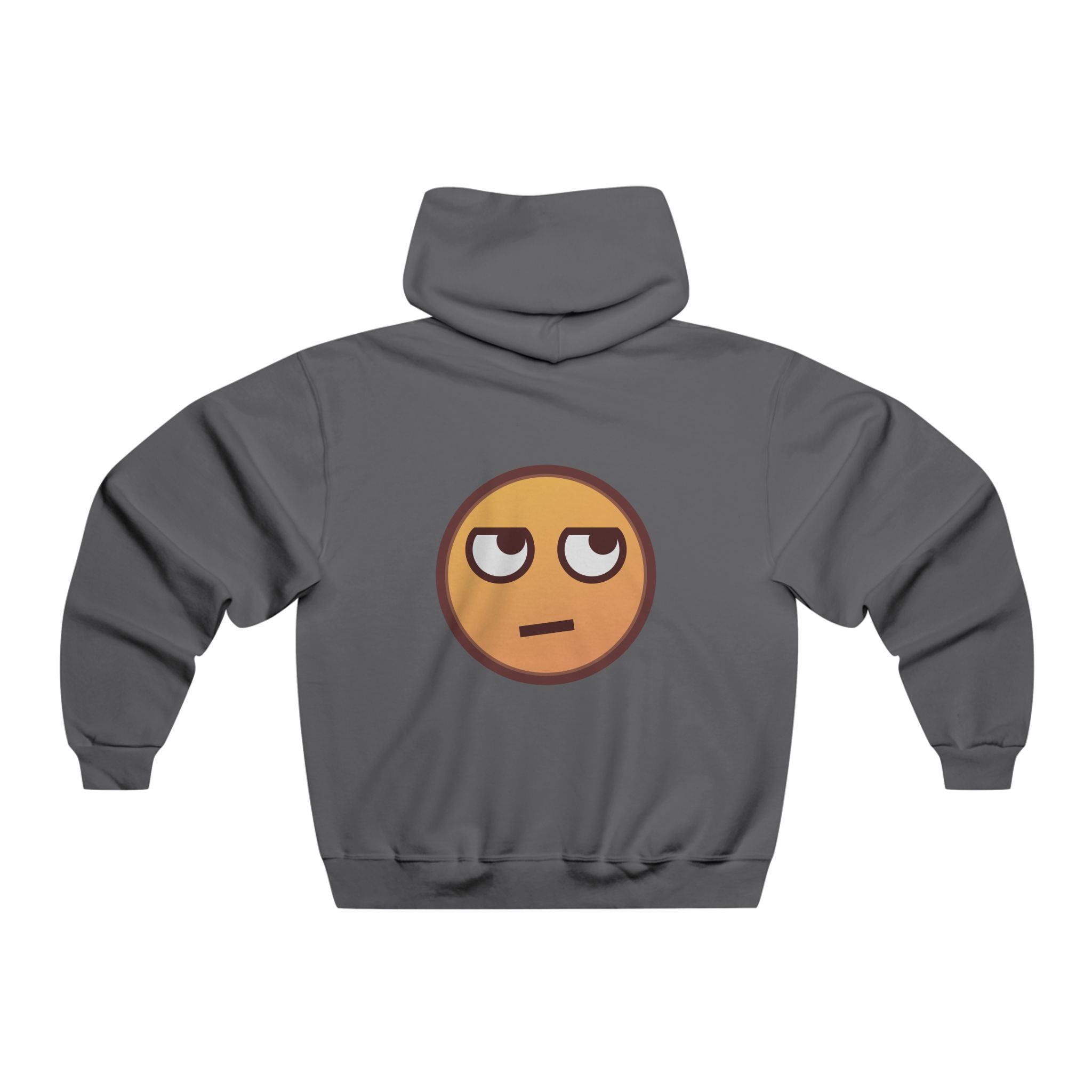 'Please, Touch My Hair' Hoodie — Sarcastic Eye-Roll Emoji Sweatshirt