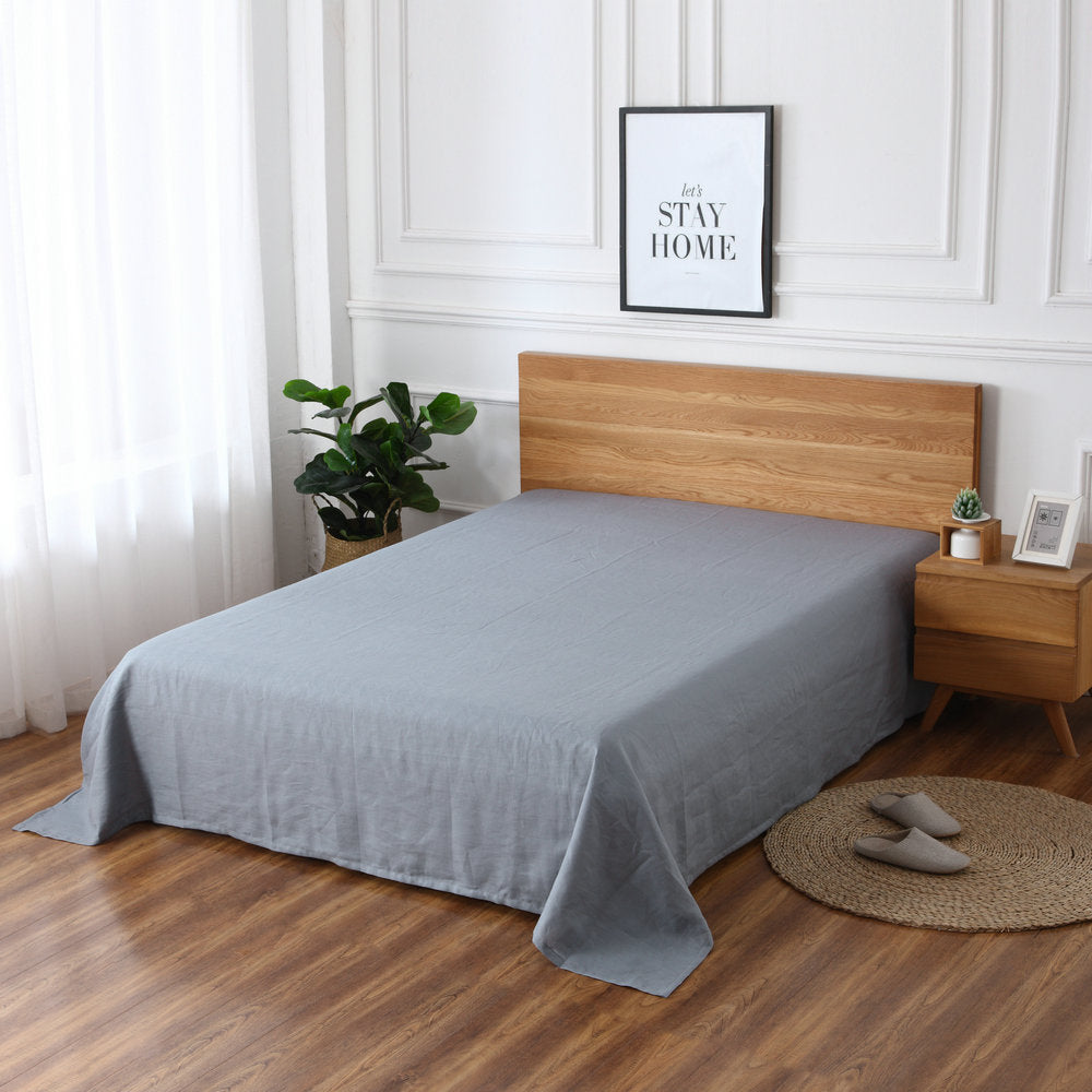 100% Organic Linen Bedsheets
-Anti-microbial