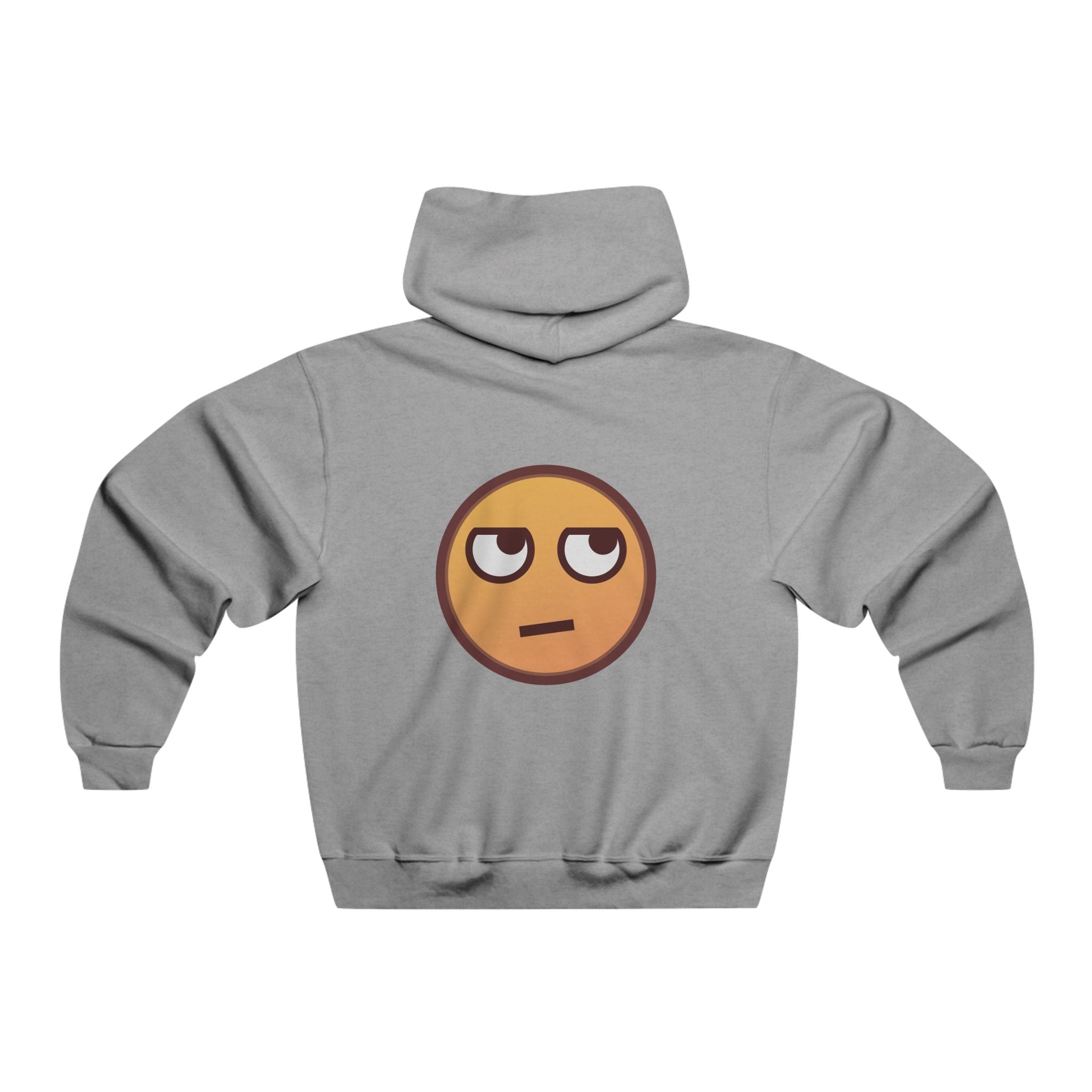 'Please, Touch My Hair' Hoodie — Sarcastic Eye-Roll Emoji Sweatshirt