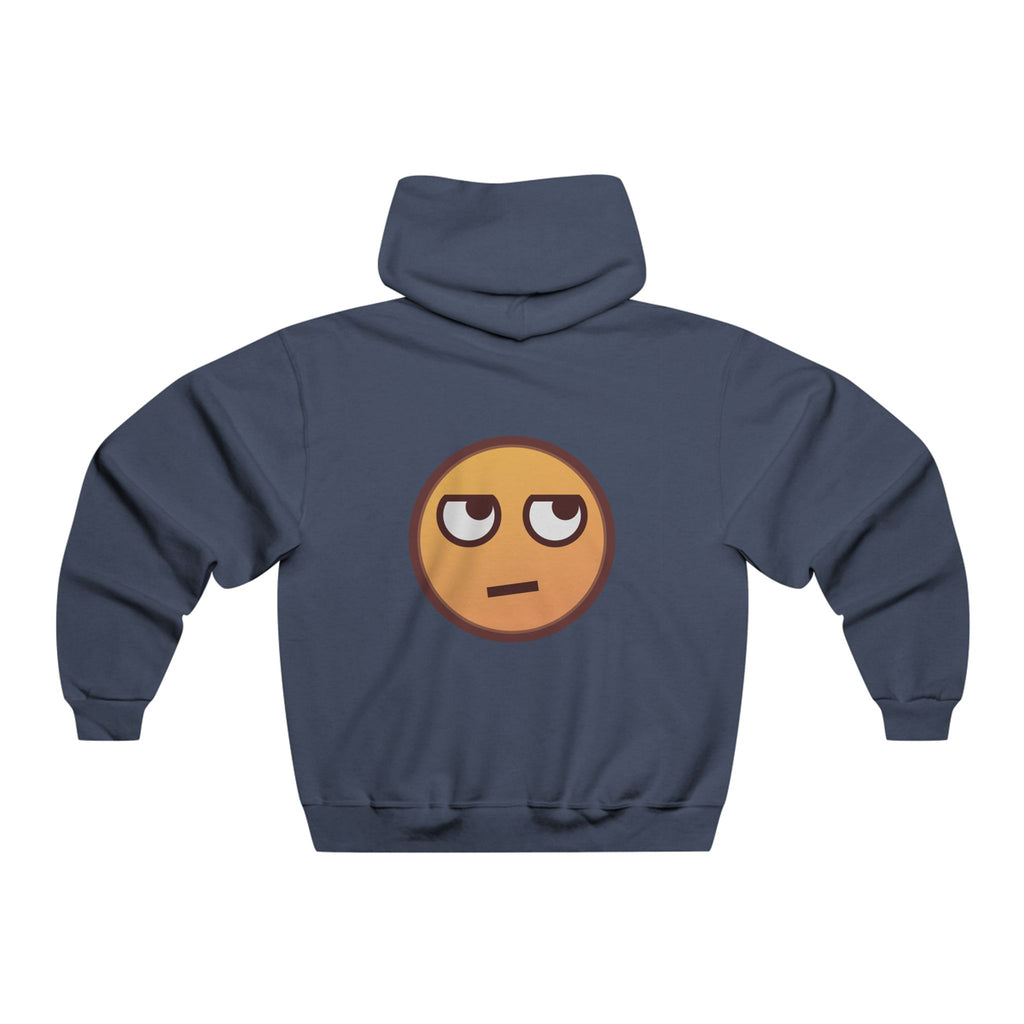 'Please, Touch My Hair' Hoodie — Sarcastic Eye-Roll Emoji Sweatshirt