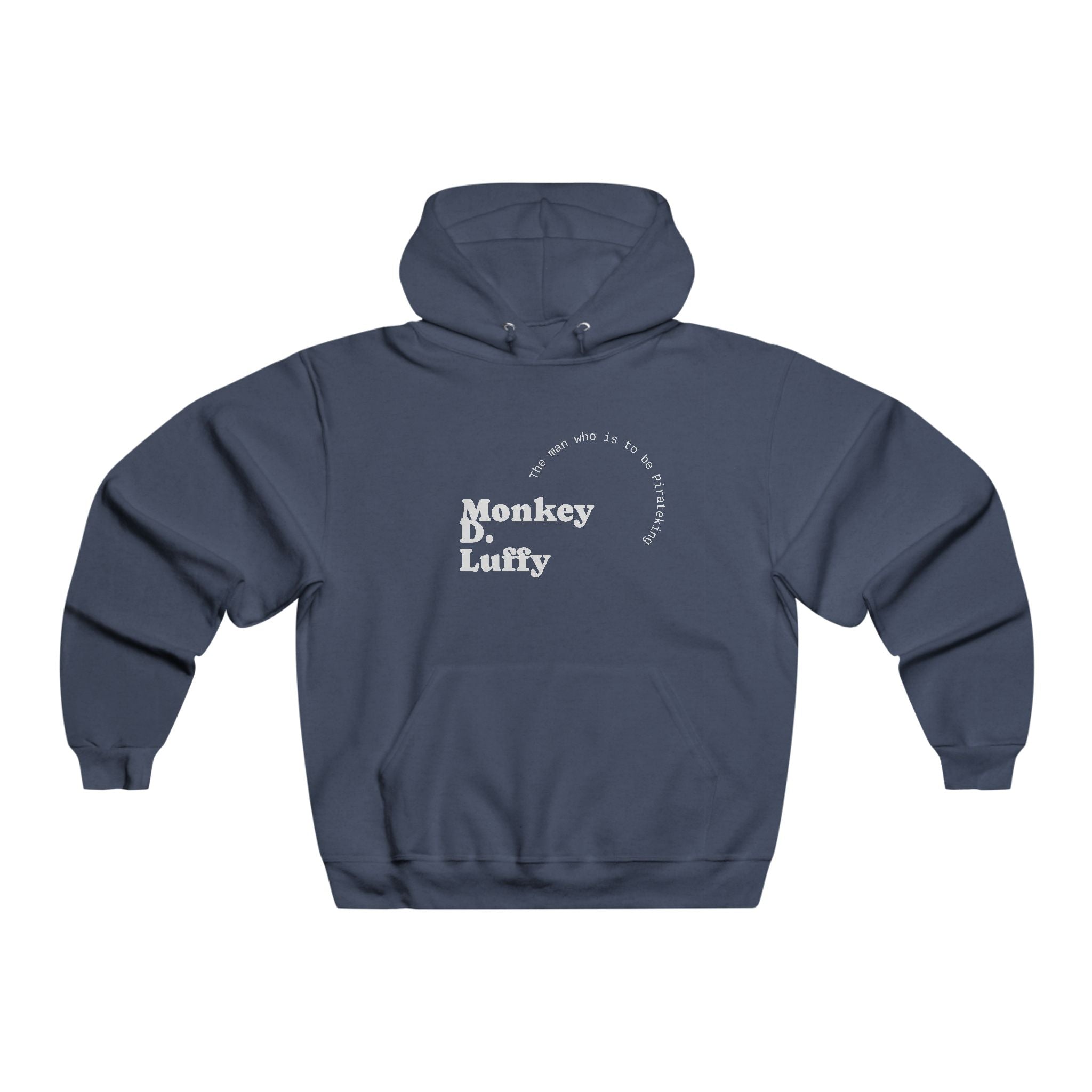 Wanted Poster Hoodie — 'Monkey D. Luffy' Retro Anime Hooded Sweatshirt