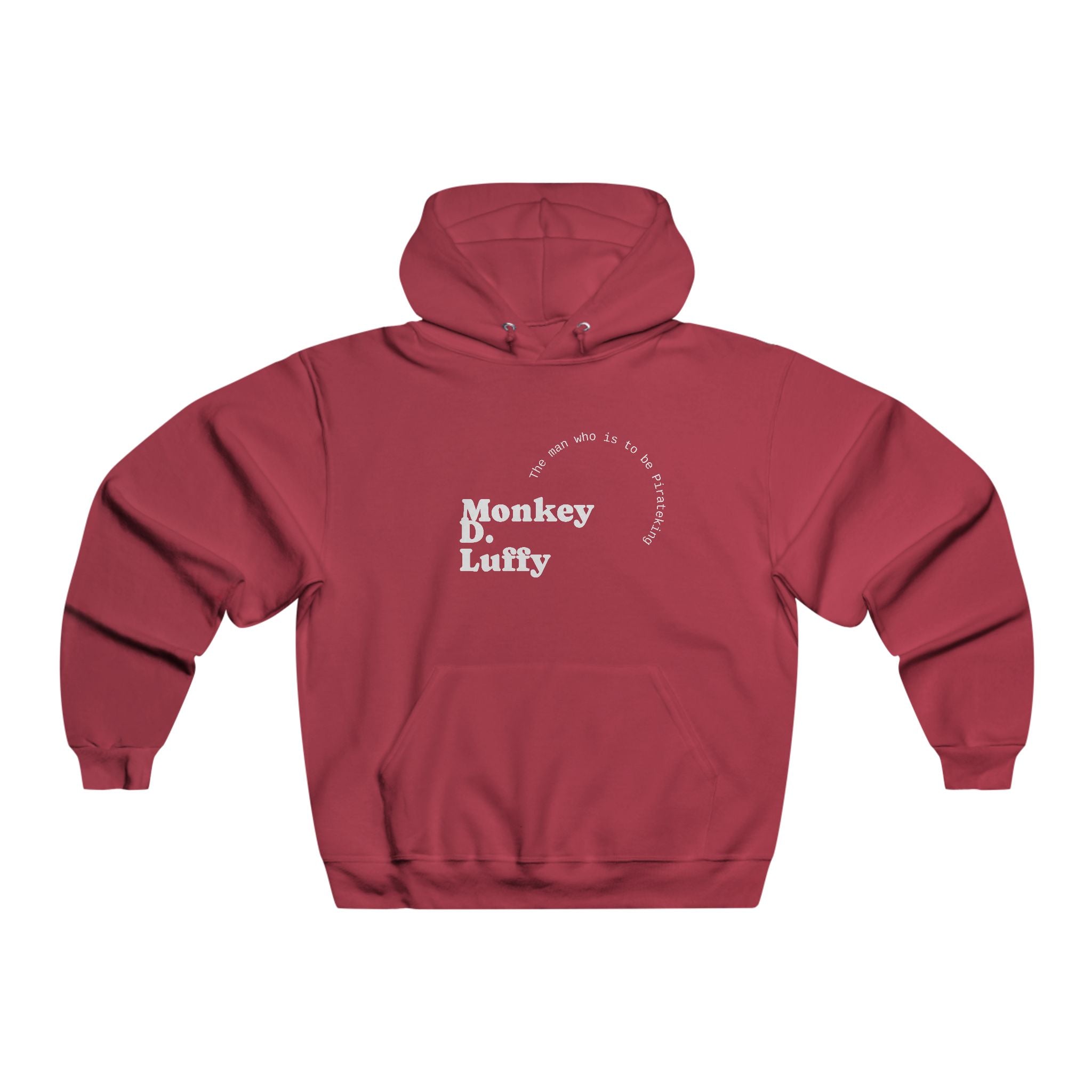 Wanted Poster Hoodie — 'Monkey D. Luffy' Retro Anime Hooded Sweatshirt