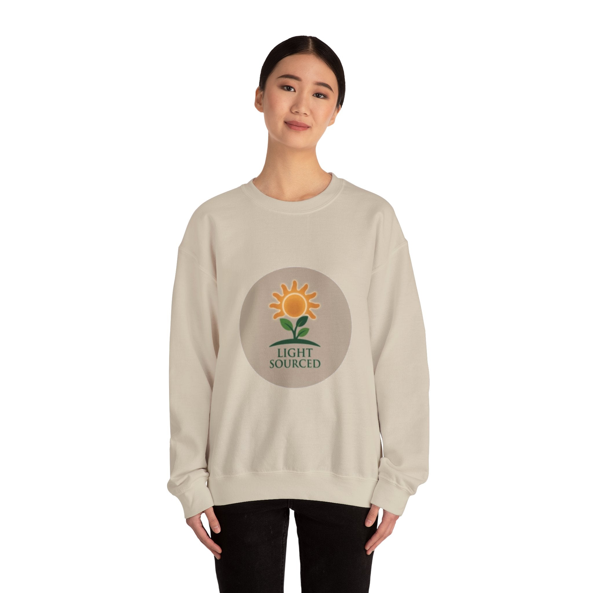 Light Sourced Crewneck Sweatshirt — Sunflower Eco Vibe Pullover